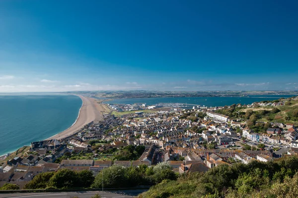 Portland, İngiltere 'den Jurassic Coast' un en iyi manzarası..