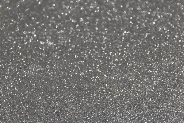 Abstract Festive Bokeh Background Glitter Sparkling Silver Texture — Stock Photo, Image