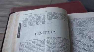 Kutsal İncil 'deki Eski Ahit' in Levilileri Kitabı..