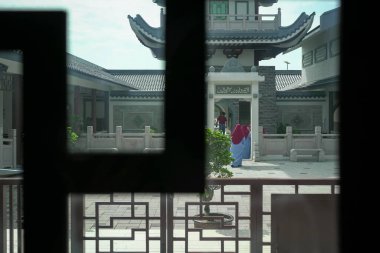 Klang, Malezya - 1 Nisan 2025: Mescidi Jamek Cina Müslüman Klang, Selangor, Malezya.