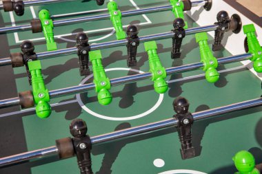 Bir masa futbolu maçının ayrıntıları