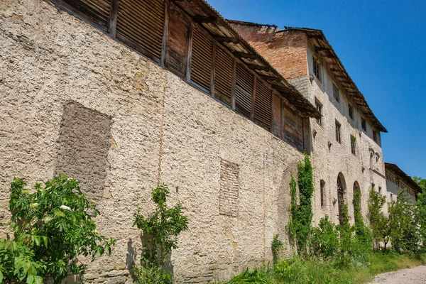 Vecchia Caserma Abbandonata Kamianets Podilskyi Ucraina Parte Del Complesso Fortificazione — Foto Stock
