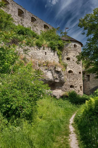 Antigua Torre Medieval Rusa Piedra Porta Ruthenica Parte Del Antiguo —  Fotos de Stock