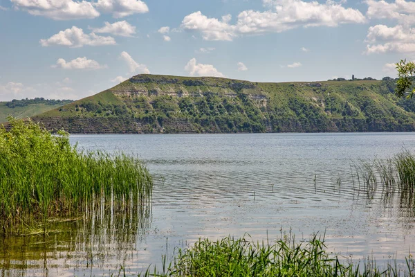Bakota Bay Reservoir Dnister River National Park Podilski Tovtry Ukraine — Stock Photo, Image