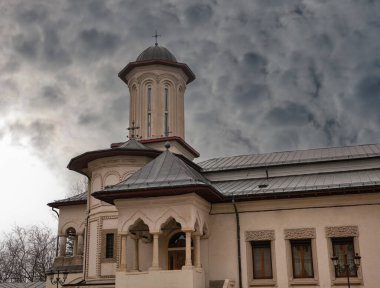 Romanya 'nın Bükreş kentindeki Patriklik Katedrali' ndeki Aziz Georges Şapeli.