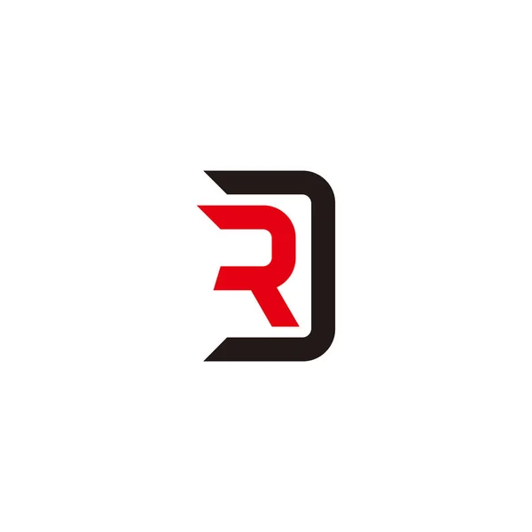 Letter Eenvoudige Vierkante Smart Phone Logo Vector — Stockvector
