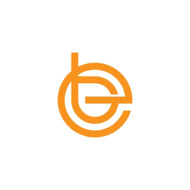 harf sarı geometrik çizgi logo vektörü olacak 