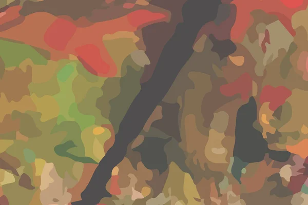 Abstracte Slice Ruwe Kleurrijke Kunst Wallpaper Achtergrond Vector — Stockvector