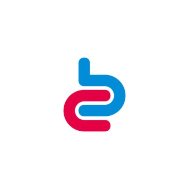 harf cd döngüsü şirin renkli logo vektörü 