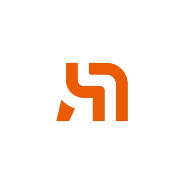 soyut sandalye masası basit geometrik çizgi logo vektörü 