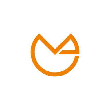 Bana soyut kedi kafası logo vektörünü yaz 