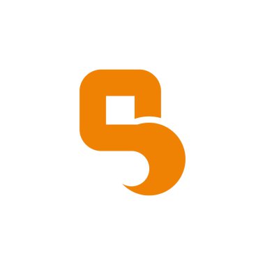 kare evcil kedi tilki sembolü logo vektörü 