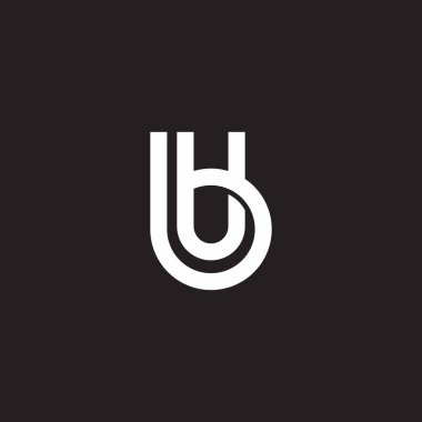 Bu bağlantılı 3d düz geometrik döngü logo vektörü 