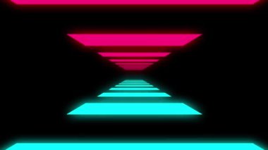 Fütürist VJ video klip, EDM kulüp konseri, sosyal medya grafikleri. Soyut yaratıcı arka plan. Slayt gösterilerinde, sosyal medya paylaşımlarında, canlı yayınlarda, kısa filmlerde, videolarda kullanmak için
