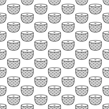 Dekorasyon için Ananas ile kusursuz desen