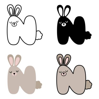 Düz biçimli N alfabesi izole edildi