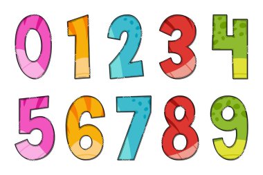 El yapımı dinozor derisi mektuplar. Renkli Yaratıcı Sanat Tipografik Tasarımı