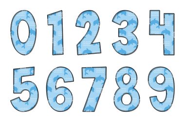 El yapımı Yunus Mektupları. Renkli Yaratıcı Sanat Tipografik Tasarımı