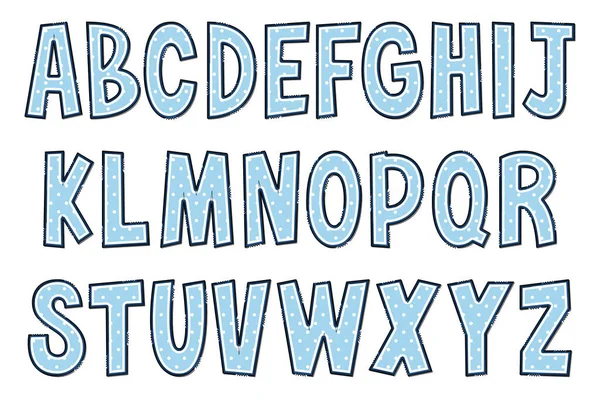 Handcrafted Winter Time Letters Couleur Créatif Art Typographique Design Illustrations De Stock Libres De Droits