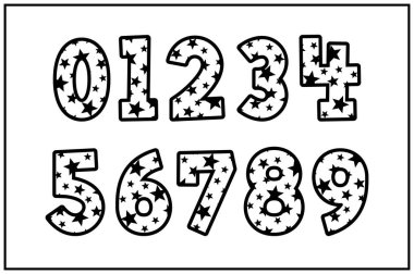 Çeşitli Kullanımlar İçin Küçük Yıldız Numaralarının Çok Yönlü Koleksiyonu