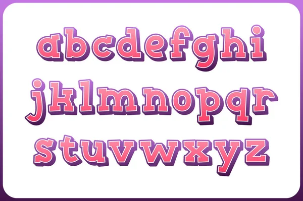 Collection Polyvalente Lettres Alphabets Pop Art Pour Diverses Utilisations — Image vectorielle