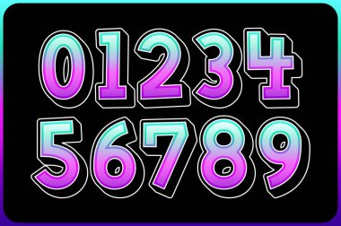 Çeşitli Kullanımlar İçin Çok Yönlü Gelecek Numaraları Koleksiyonu