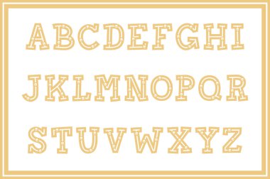 Çeşitli Kullanımlar için Kurukafa Alfabesi Harflerinin Çok Yönlü Koleksiyonu