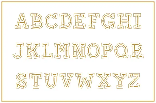 Vielseitige Sammlung Von Buchstaben Des Schädel Alphabets Für Verschiedene Zwecke — Stockvektor