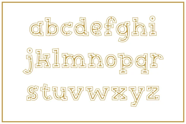 Coleção Versátil Letras Alfabeto Crânio Para Vários Usos —  Vetores de Stock