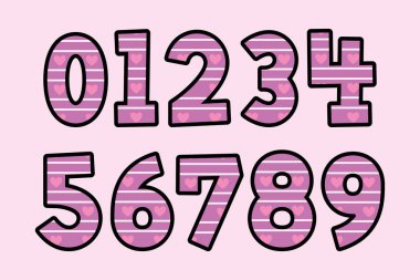 Çeşitli Kullanımlar İçin Çok Yönlü Sevgi Numaraları Koleksiyonu