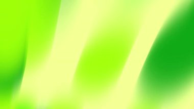 Dinamik Yeşil ve Sarı Soyut Tasarım