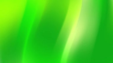 Yeşil ve Sarı Canlandırılmış Soyut Arkaplan