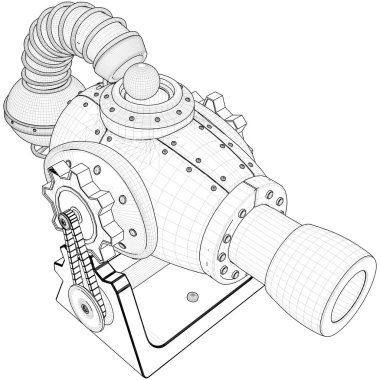Ancient Cannon Modern Invention Vector. Illustration Isolated On White Background. A Vector Illustration Of Cannon.