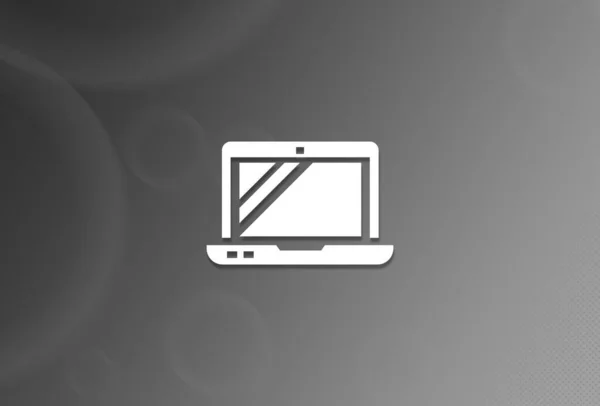 Technische Fähigkeiten Symbol Auf Schwarz Weißem Hintergrund Abstrakte Illustration — Stockfoto