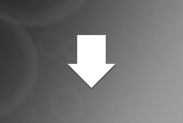 Download Symbol Auf Schwarz Weißem Hintergrund Abstrakte Illustration — Stockfoto