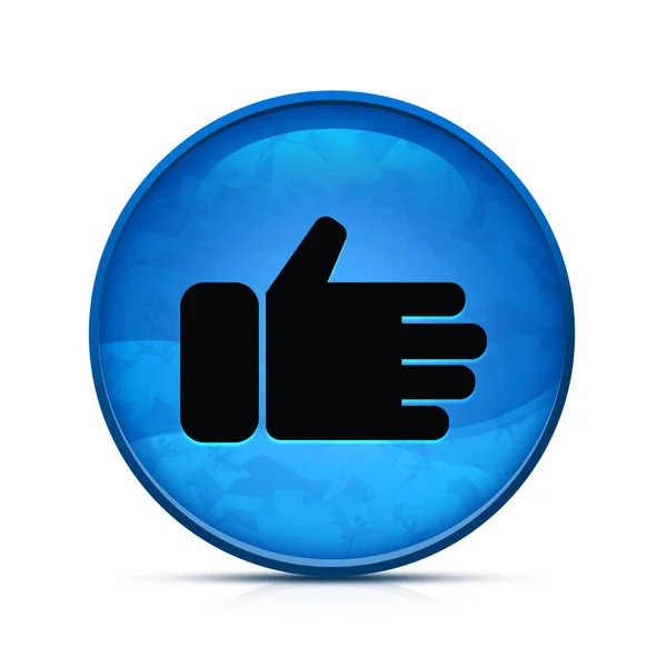 Icon Classy Splash Blue Button — Stock Photo, Image