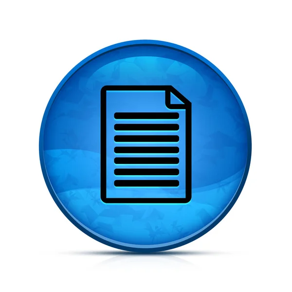 Ícone Página Cotação Livre Botão Redondo Azul Respingo Elegante — Fotografia de Stock