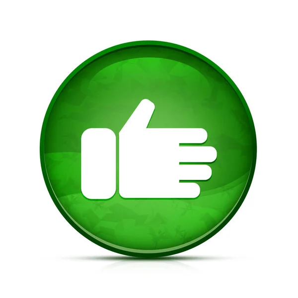 Icon Classy Splash Green Button — Stock Photo, Image