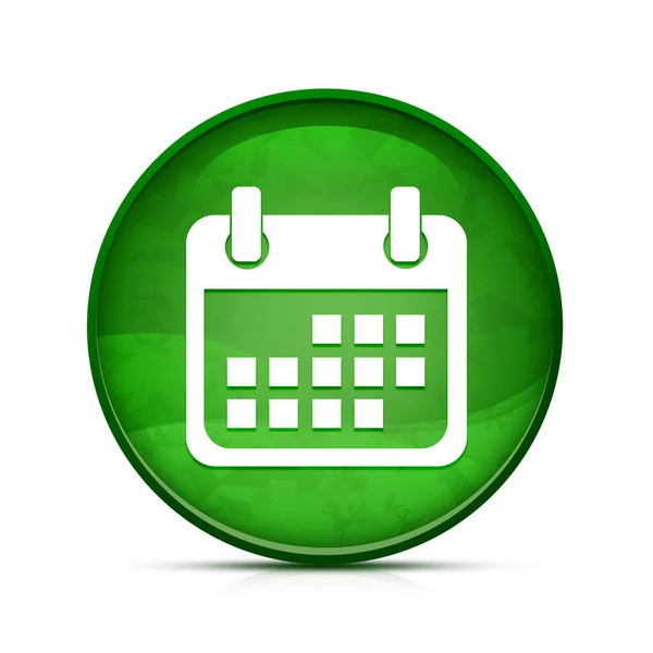 Event Icon Classy Splash Green Button — Stock Photo, Image