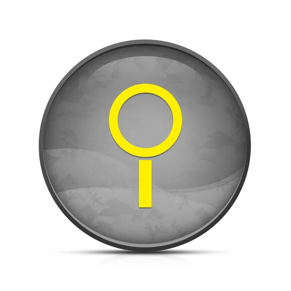 Search Icon Classy Splash Black Button — Stock Photo, Image