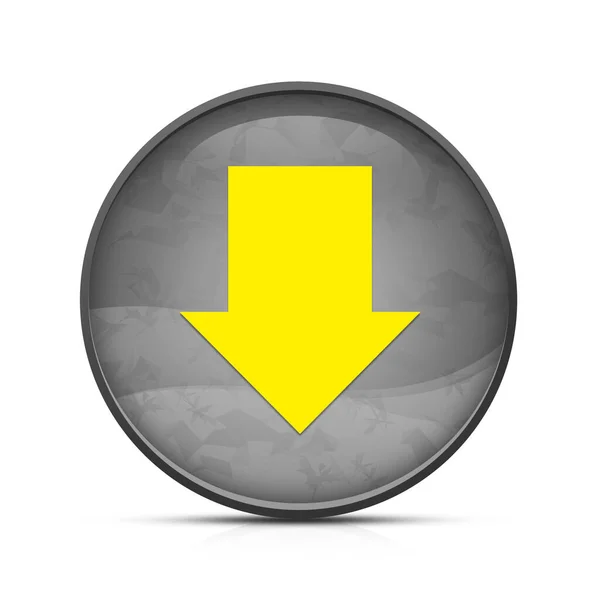 Иконка Черной Круглой Кнопке — стоковое фото