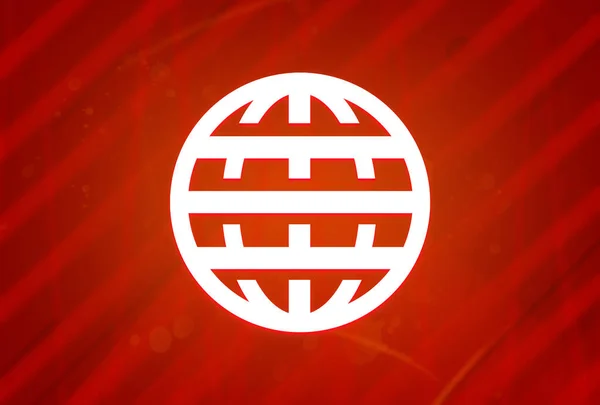 Ikona Strony Internetowej Odizolowana Abstrakcyjnym Czerwonym Gradiencie Wielkości Tła Ilustracja — Zdjęcie stockowe