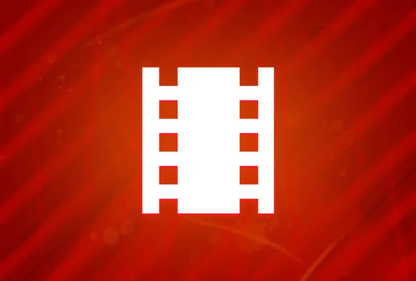 Иконка Театров Выделенная Фоне Абстрактного Красного Градиента — стоковое фото