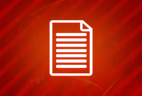 추상적인 빨간색 그라디언트 화려한 일러스트 디자인에 페이지 아이콘 — 스톡 사진