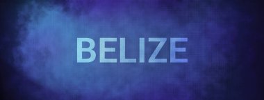 Belize kumaş mavi afiş arkaplan soyut illüstrasyon izole