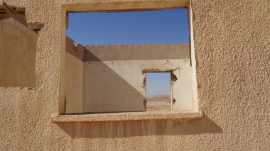 Ruins of the Ottoman railway station. Negev. Israel