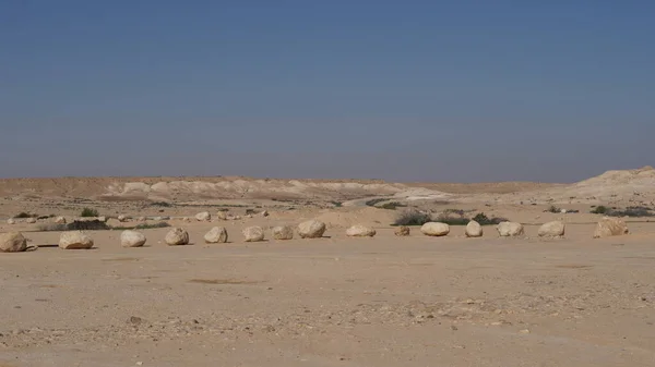 Пейзаж Пустыни Негев Израиль — стоковое фото