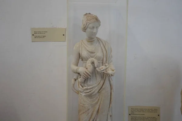 Antiguo Artefacto Griego Del Museo Arqueológico Rodas Grecia —  Fotos de Stock