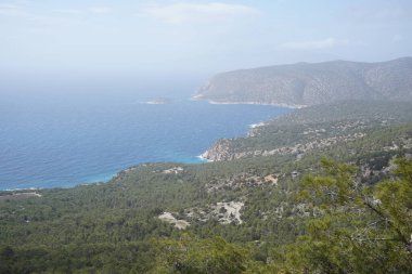 Yunanistan, Monolithos şatosundan görüntüler. Rodos