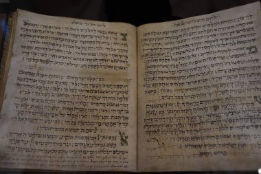 Prag, Çek Cumhuriyeti, Temmuz 2023 - Maisel Sinagogu 'nun İç Görüşü